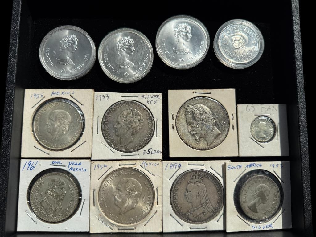 1976 Silver Canada Olympic Coins and more (1 of 2)