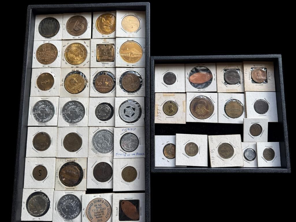 Group of Trade Tokens, Fort Niagara Token and more (1 of 3)