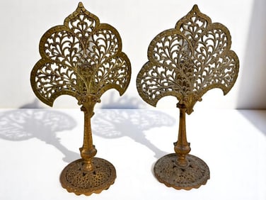 Art Deco Fan Shape Lamps