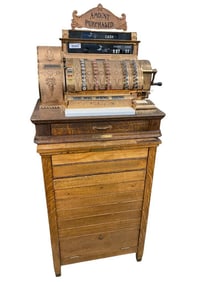 National Cash Register and Stand