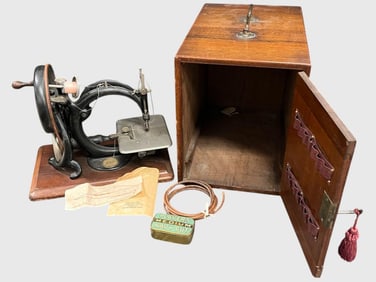 Willcox & Gibbs Portable Sewing Machine