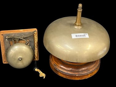 2 Vintage Boxing Ring Bells