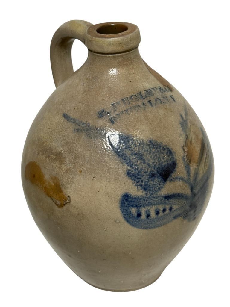 P. Mugler & Co. Buffalo NY Stoneware Jug (1 of 6)