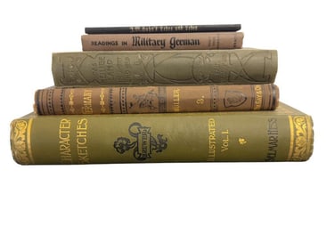 Character Sketches, German Books etc