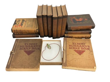 Elbert Hubbard Books and Roycroft Sterling Pendant