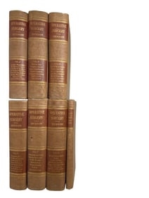 Beckham's Operative Surgery 1924 etc
