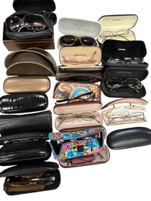 Group of Eyeglasses and Sunglasses