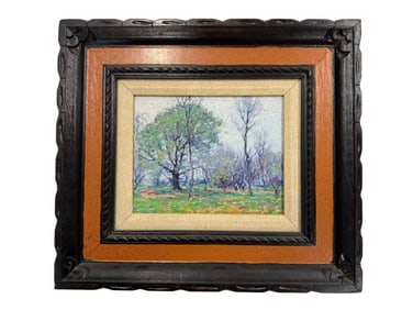 George Renouard Oil on Board