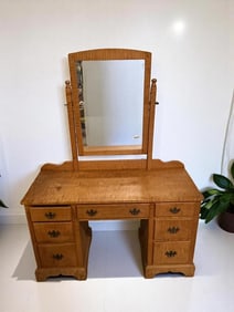 Tiger Maple Vanity