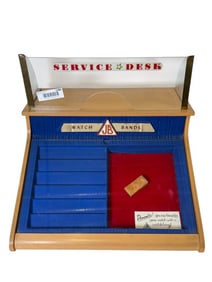 JB Watch Bands Countertop Service Desk Display