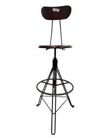 Vintage Industrial Swivel Stool