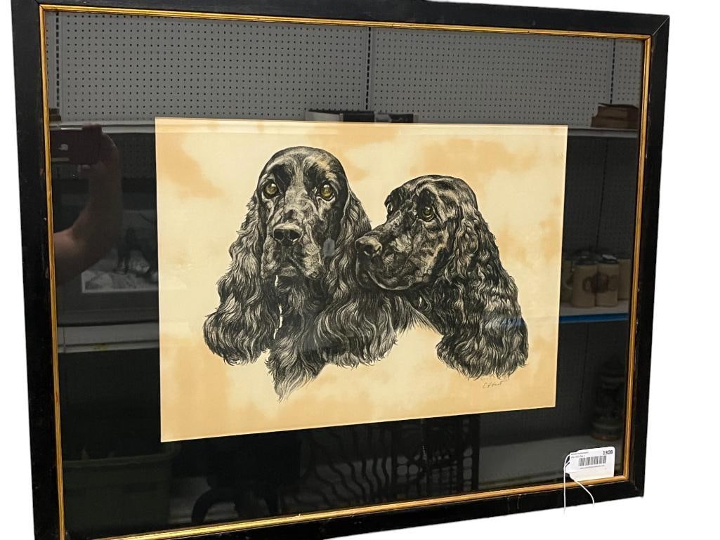 Ernest Hart Black Cocker Spaniel Print (1 of 4)