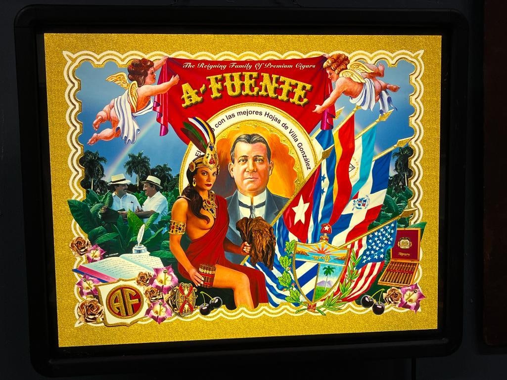 Arturo Fuente Cigars Light Up Sign (1 of 4)