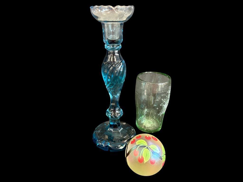 Orient & Flume Paperweight, Candlestick etc (1 of 9)