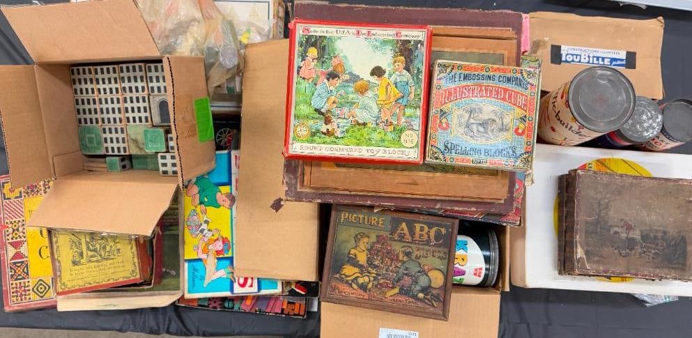 Large Group of Wood Toys, Blocks and more (1 of 19)