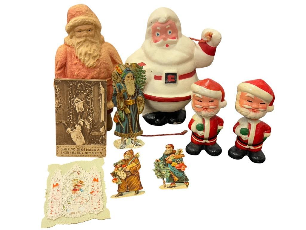 Santa Claus Candy Containers, Bobbleheads and more (1 of 8)