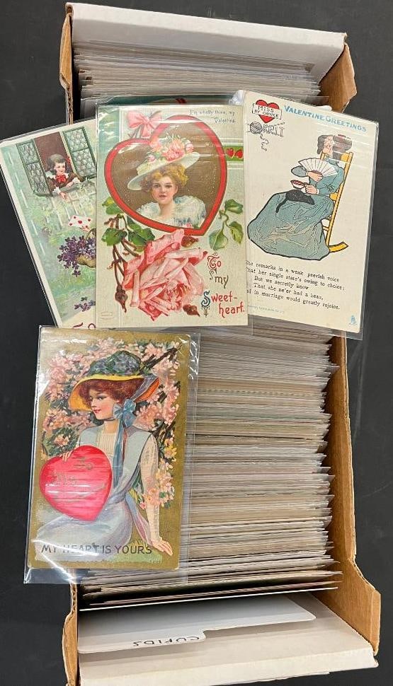 Over 150 Valentine's Postcards (1 of 5)