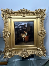 Meyer von Bremen Oil on Board