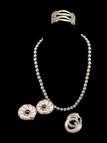 Group of Mexico Sterling Jewelry