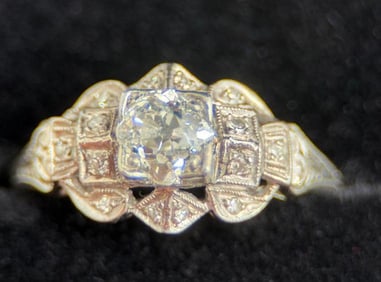 Platinum and Diamonds Ring