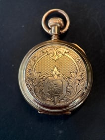 A.W. Waltham Co. 14k Gold Pocket Watch