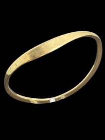 14k Gold Bangle Bracelet