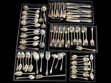 Group of Sterling Silver Flatware
