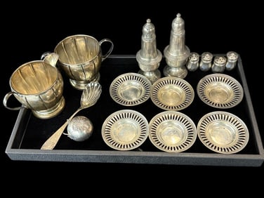 Group of Sterling Silver Tableware