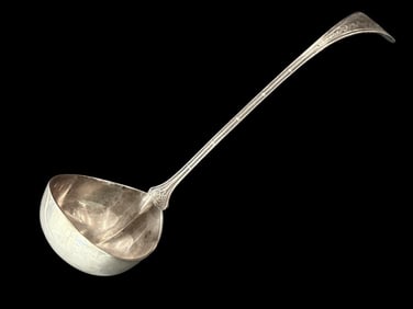 W. Moir Sterling Ladle