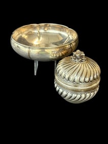 The Kalo Shop Sterling Bowl and container