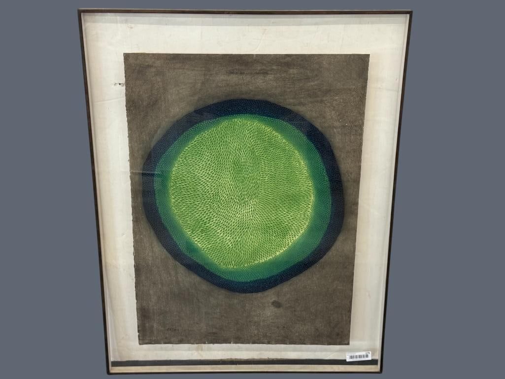 Arthur Luis Piza Aquatint Etching: Arthur Luis Piza signed and numbered 85/99 Aquatint Etching. Approx. 29 x 38 inches.