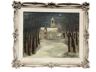 Bernice Perry Sutton signed oil on Canvas