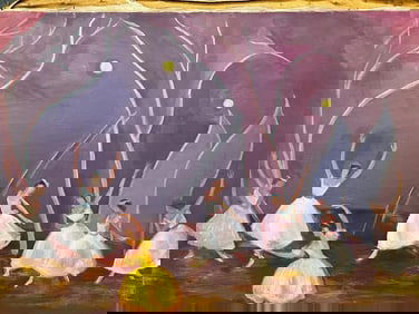 Bernice Perry Sutton signed Oil on Canvas