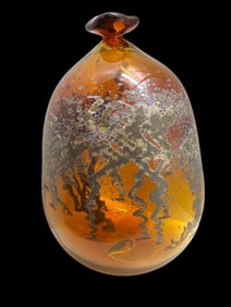 Joel Philip Myers Art Glass Vase