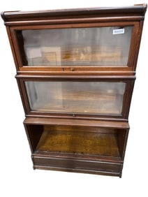 3 Stack Oak Barrister Bookcase