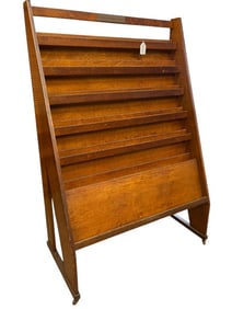 Library Bureau SoleMakers Oak Rack