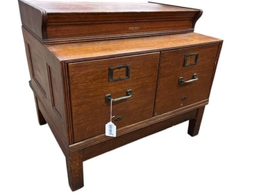 Yawman & Erbe 2 Drawer Filing Cabinet