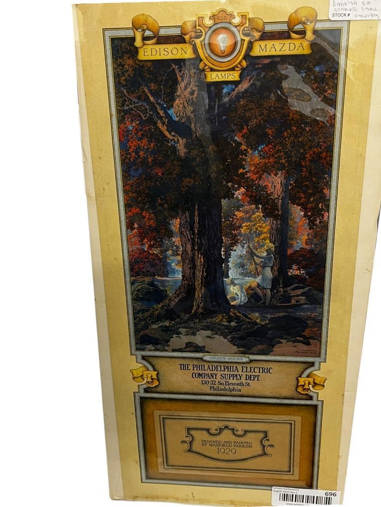 1929 Maxfield Parrish Calendar (1 of 5)