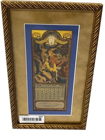 1919 Maxfield Parrish Calendar