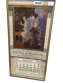 1937 Maxfield Parrish Salesman Sample Calendar