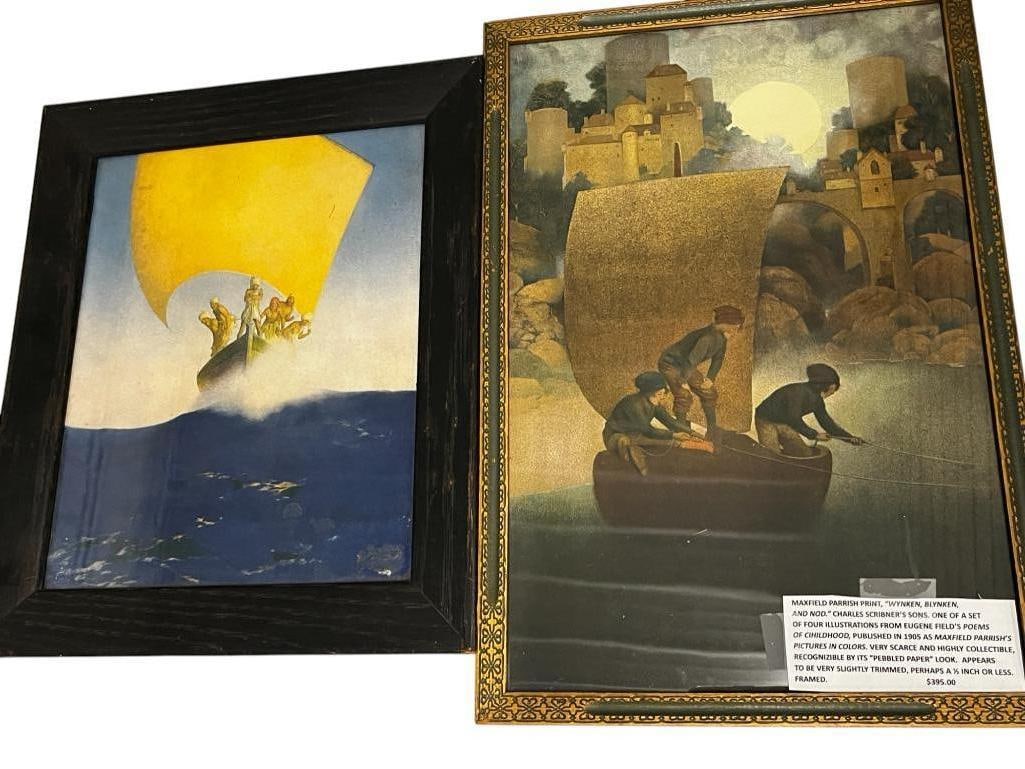 Two Maxfield Parrish Prints (1 of 5)