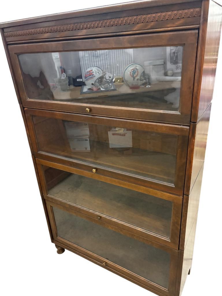 Gunn Oak Barrister Bookcase (1 of 4)