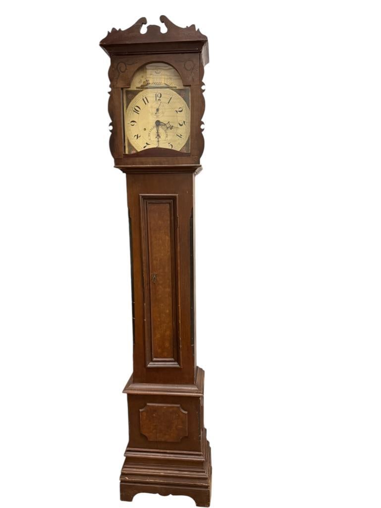 Silas Hoadley Grandfather Clock (1 of 5)