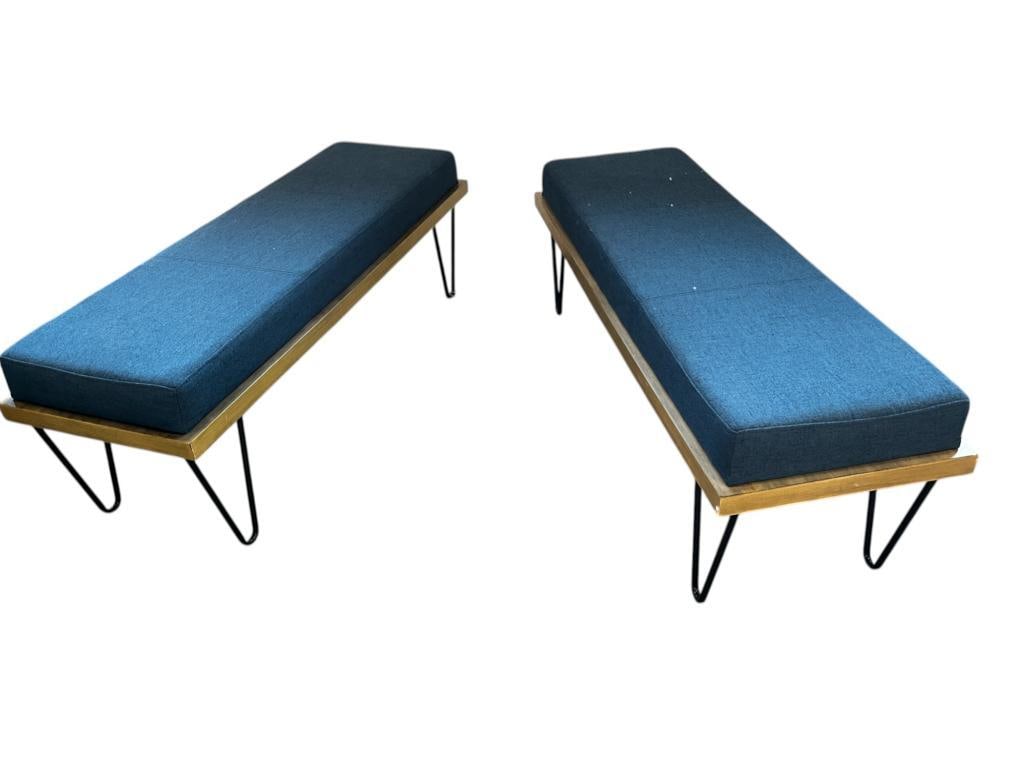 2 Mid Century Modern style Benches (1 of 3)