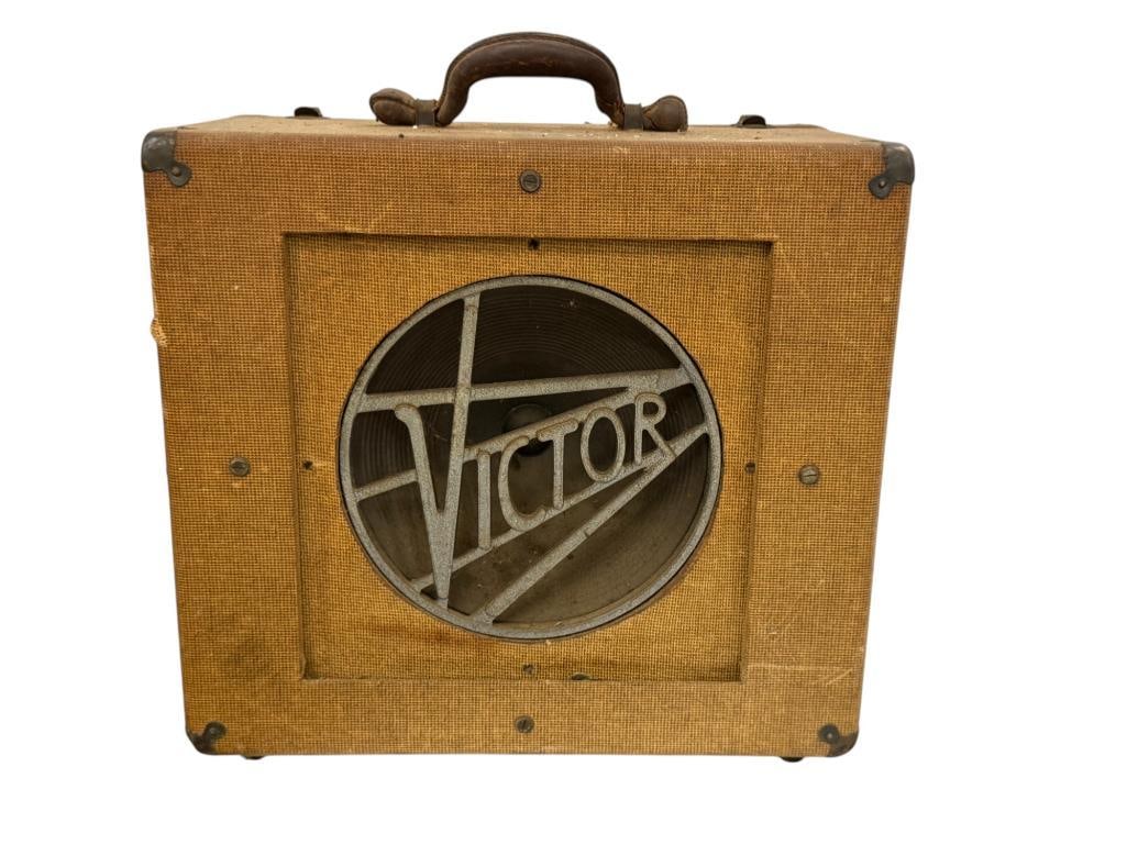 Art Deco RCA Victor Tweed Speaker (1 of 6)