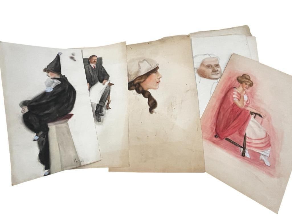 M.C. Ketchum Artwork, Pencil Drawings, etc (1 of 12)