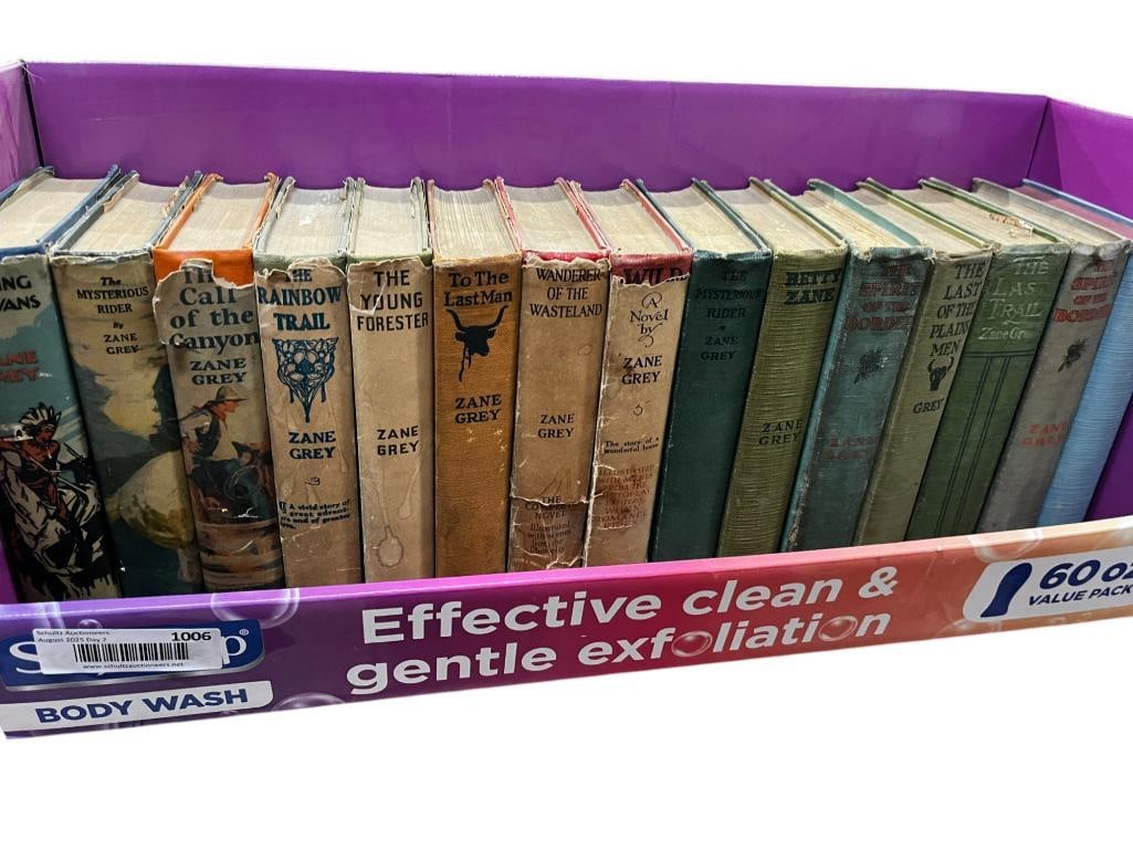 15 Vintage Zane Grey Books (1 of 6)