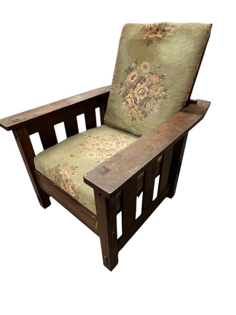 Lifetime Furniture Mission Oak Morris Chair (1 of 6)