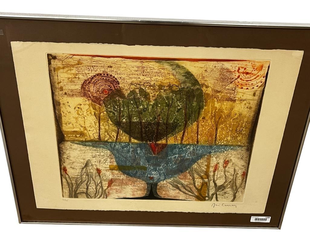 Rene Carcan signed Lithograph (1 of 4)