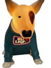 Spuds Mackenzie Bud Light Advertising Display Light